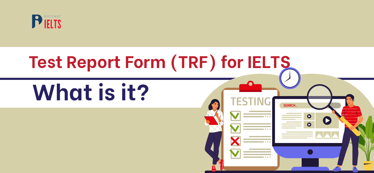 Test Report Form for IELTS 