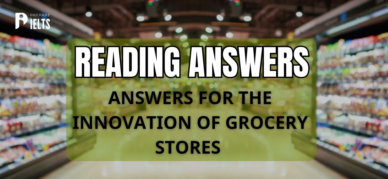 Answers for the Innovation of Grocery Stores