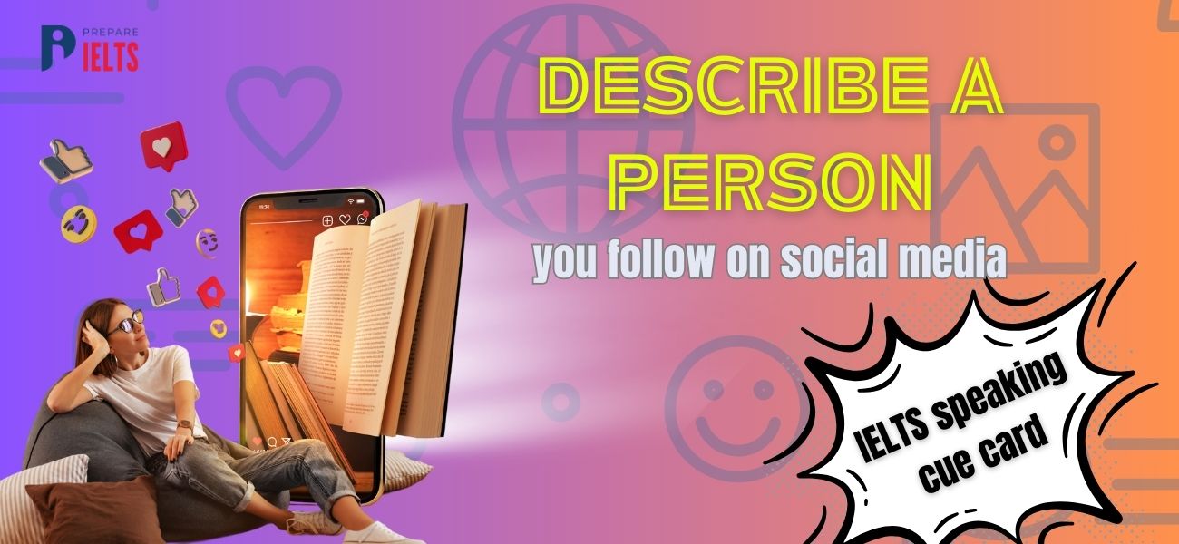 Describe a person you follow on social media