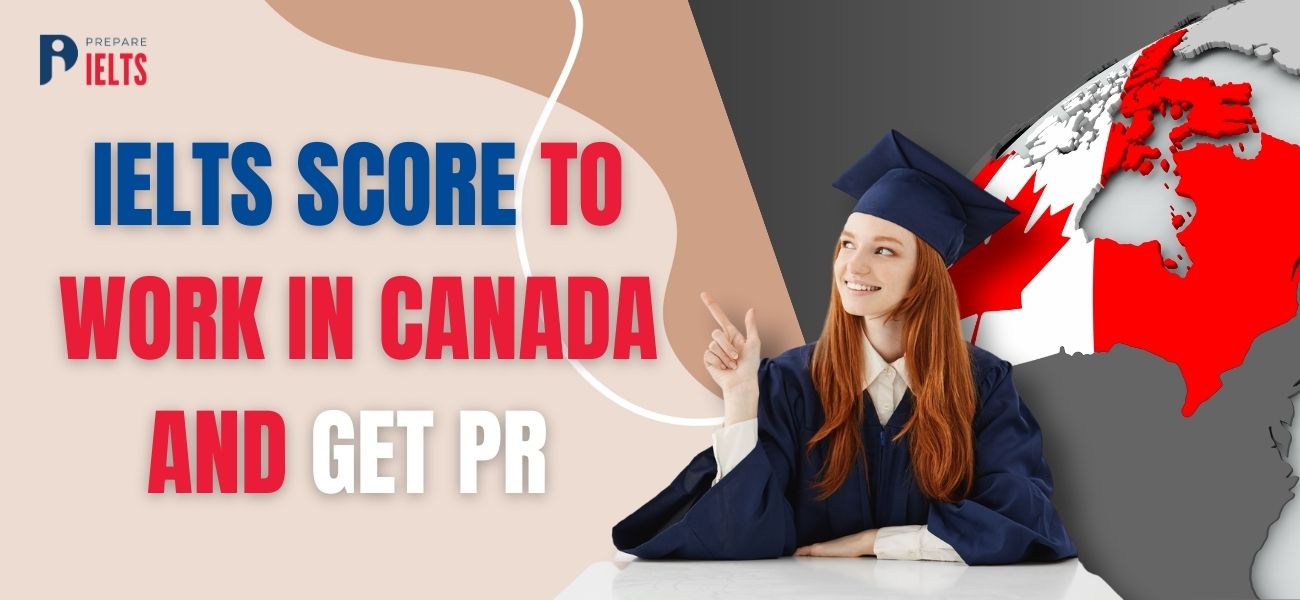 IELTS score to work in Canada and get PR in 2024
