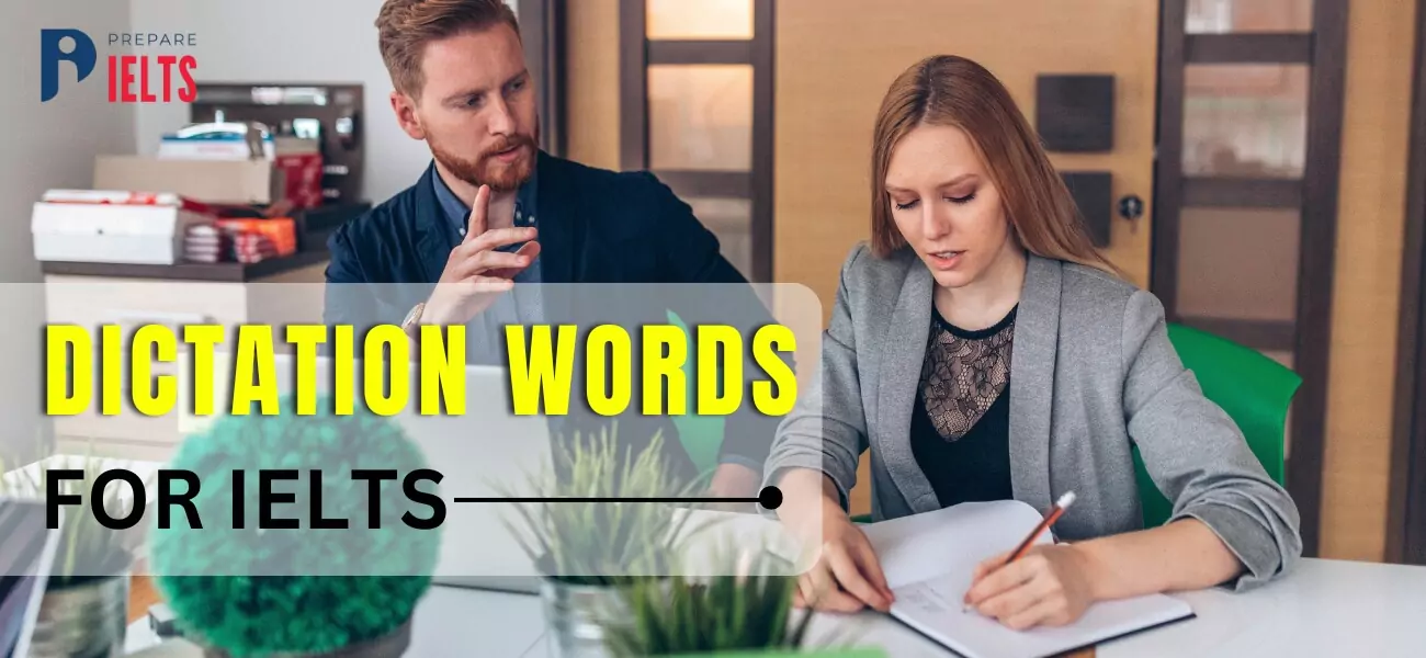 Dictation Words for IELTS